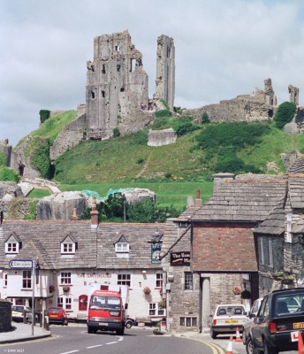 Corfe Castle, Dorset, 1993

