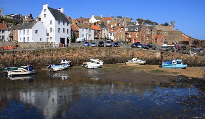 Crail Harbour
Crail is another of the East Neuk of Fife's attractive fishing villages.  Many of the houses date from the 17th to early 19th century. [url=http://www.streetmap.co.uk/map.srf?X=361155&Y=707362&A=Y&Z=115/] Map location. [/url]
