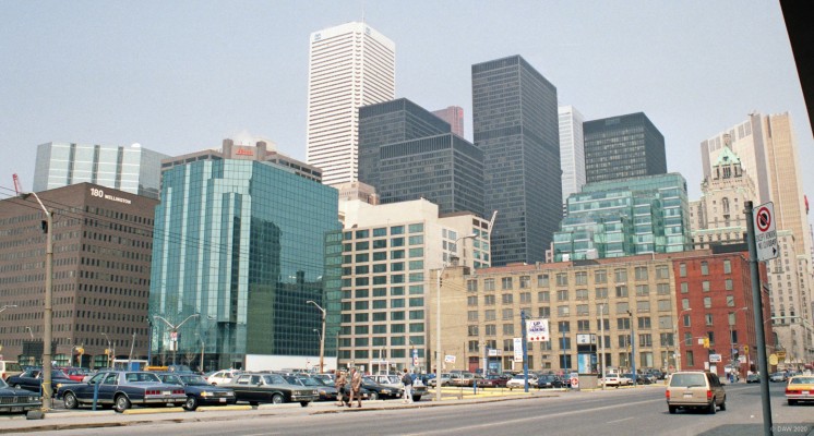 Downtown Toronto, 1989
