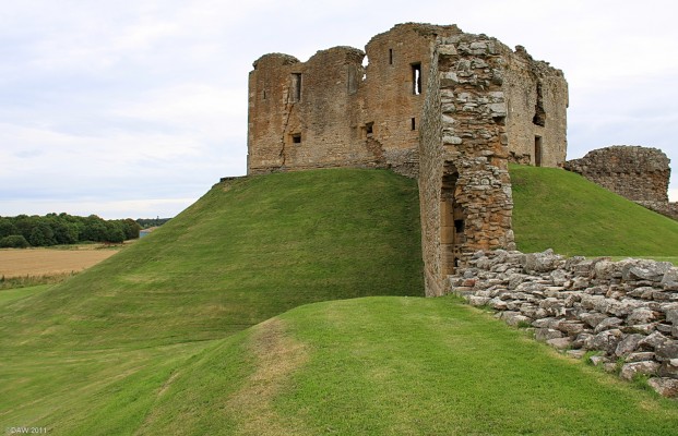 Duffus Castle, Moray
One of the finest examples of a Motte and Bailey Castle in Scotland.  The Castle was in use from the 12th till the 18th century when it was abandoned.  The first Castle was a wooden structure which was replaced in the 14th century by the stone castle you see today. This view shows the main tower andpart of the curtain wall. [url=http://www.streetmap.co.uk/map.srf?X=318862&Y=867173&A=Y&Z=120/] Map location. [/url]
