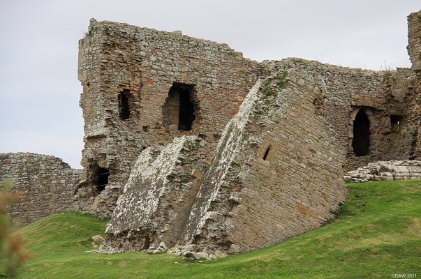 Ruins of Duffus Castle, Moray
A view of the collapsed 14th century Tower at Duffus Castle.  It is thought the collapse has been caused by subsidence of the made up ground. [url=http://www.streetmap.co.uk/map.srf?X=318913&Y=867350&A=Y&Z=115/] Map location. [/url]
