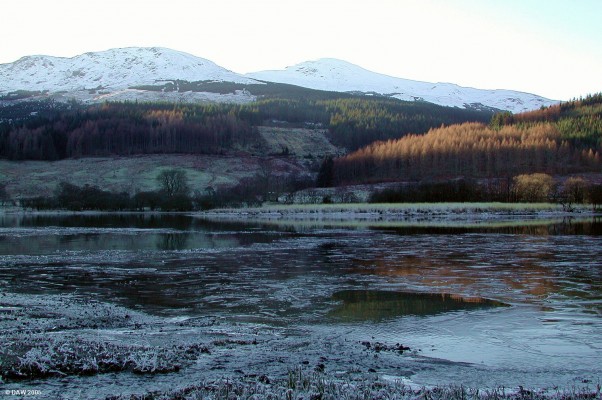 Loch Lubnaig in winter
