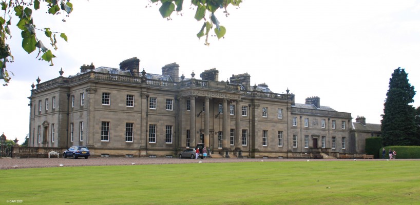 Manderston House, Scottish Borders
Some may remember Manderston House as being the location of the tv series, The Edwardian House, where people lived in the house as they would have in the early 20th century as servants and owners.  The present day house is said to have the worlds largest collection of Hunter & Palmer biscuit tins.  [url=http://streetmap.co.uk/map?X=381160&Y=654322&A=Y&Z=115/] Map location. [/url]

