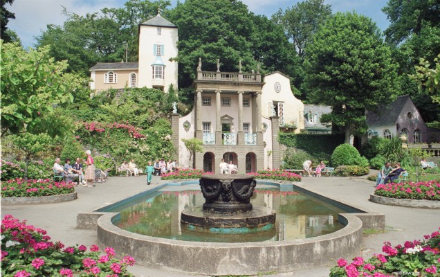 Portmeirion, Wales, 1993
Built between 1925 and 1975 by Sir Clough Williams-Elis in the style of an Italian Village and now owned by a charitable trust.
