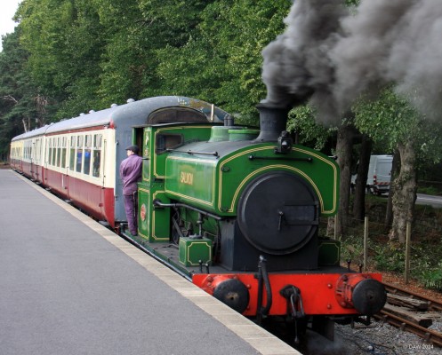 Royal Deeside Railway
Steam locomotive Salmon at the [url=https://www.deeside-railway.co.uk/index.html/] Royal Deeside Railway [/url] near Banchory.
