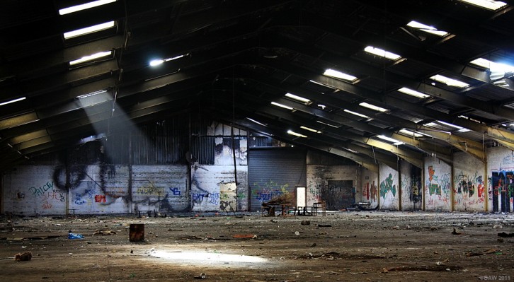 Former Shanks factory, Barrhead, 2008
For a long time the name Shanks and its association with Barrhead was known around the world.  The business was started by  Paisley plumber, John Shanks, around 1865 when he invented an under water line closet for use in ships.  In 1868 John Shanks opened a foundry in Barrhead to make parts for his inventions, it was only later that he developed the bath and lavatory fittings that they became so famous for.
