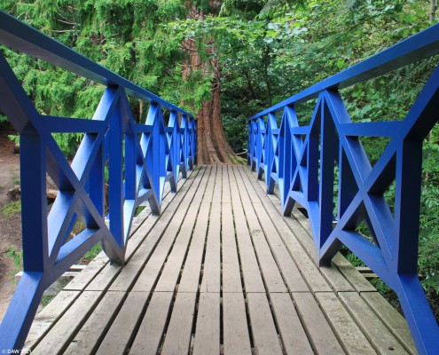 The Blue Bridge, Cawdor Castle Gardens
[url=http://streetmap.co.uk/map.srf?X=284707&Y=849897&A=Y&Z=115/] Map location. [/url]
